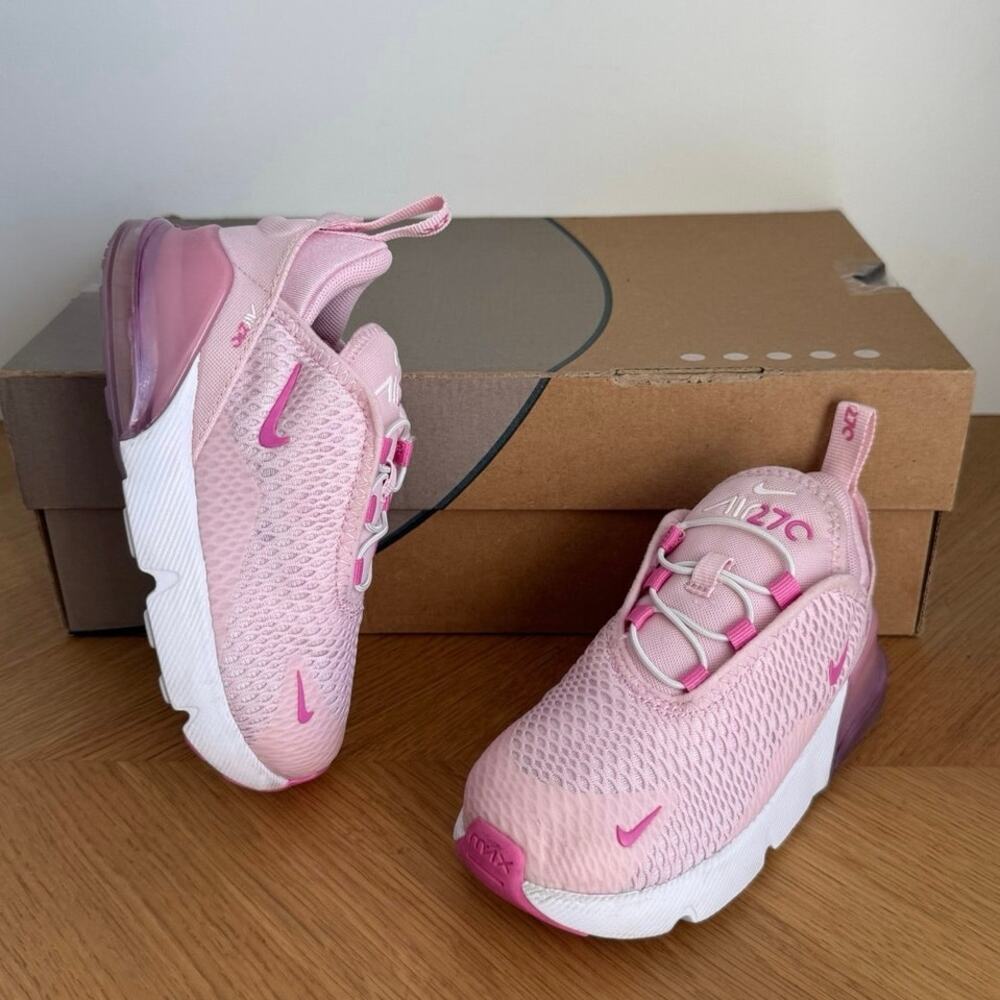 Nike Air Max 270 “Pink Foam” Toddler Sneakers- SZ 10 C